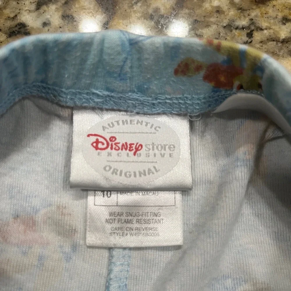 Disney‎ Store Finding Nemo Squirt Pajama Pants Kids Size 10 Blue Cotton